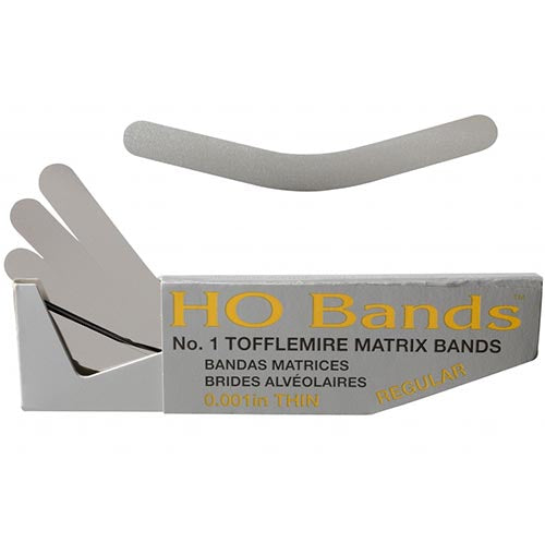 Ho Bands (Tofflemire Matricies) #2 Mod Wide-Regular 0.001" (100)