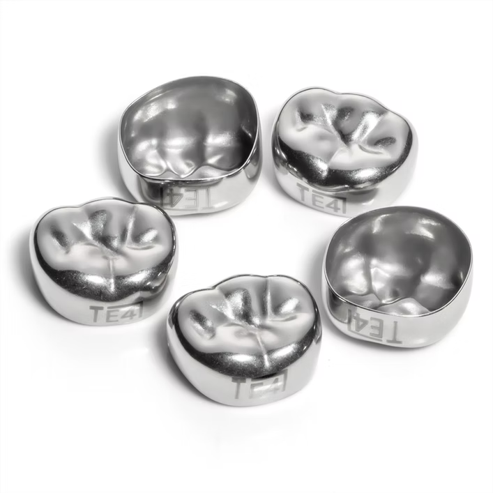 Nichro Stainless Steel Primary Molar Crowns - 48 Box Refill Set - KTR