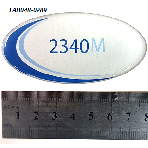 Sticker, Model Name, For Door Cover, 2340M