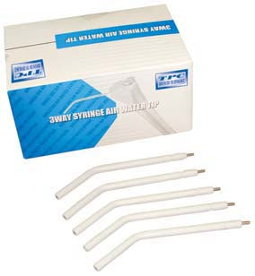 Disposable 3 way sryinge tips- plastic - 200/Box