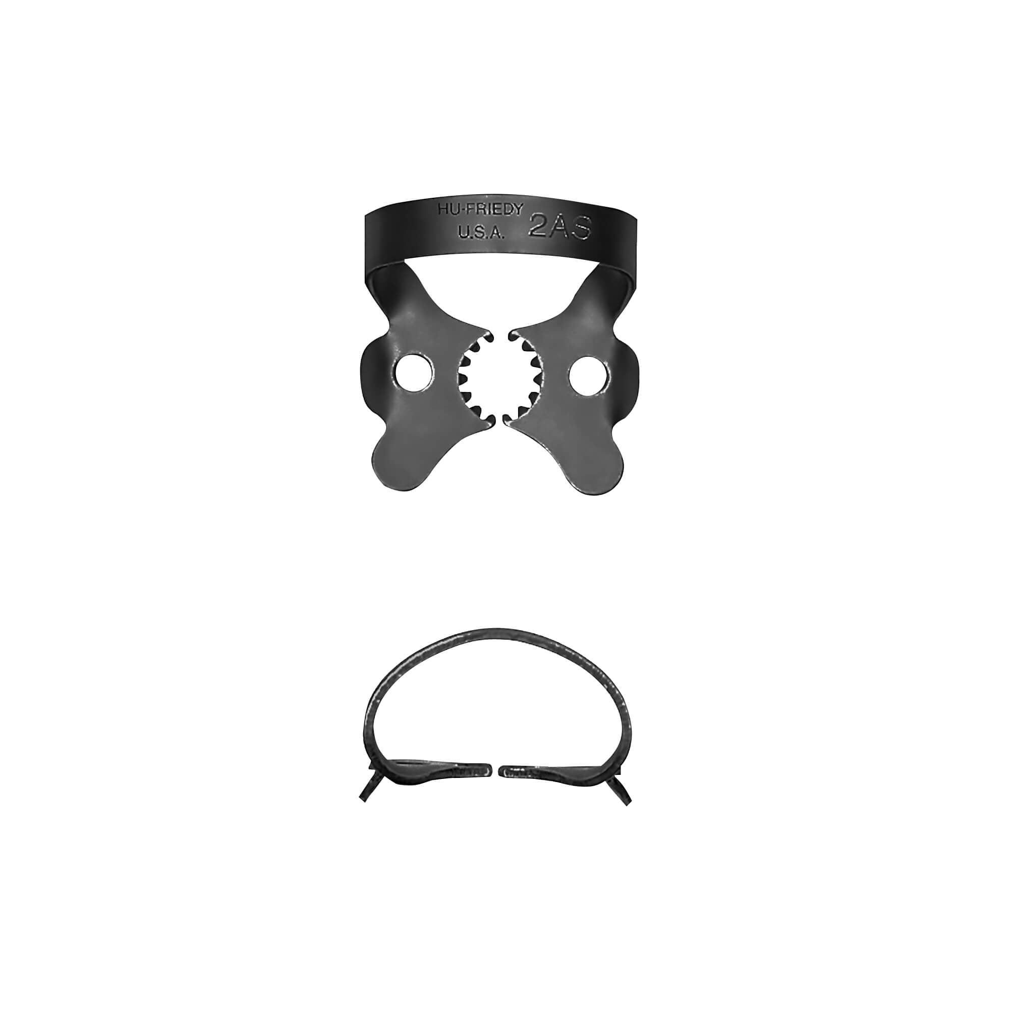 Clamp - #2AS Rubber Dam, Black Line