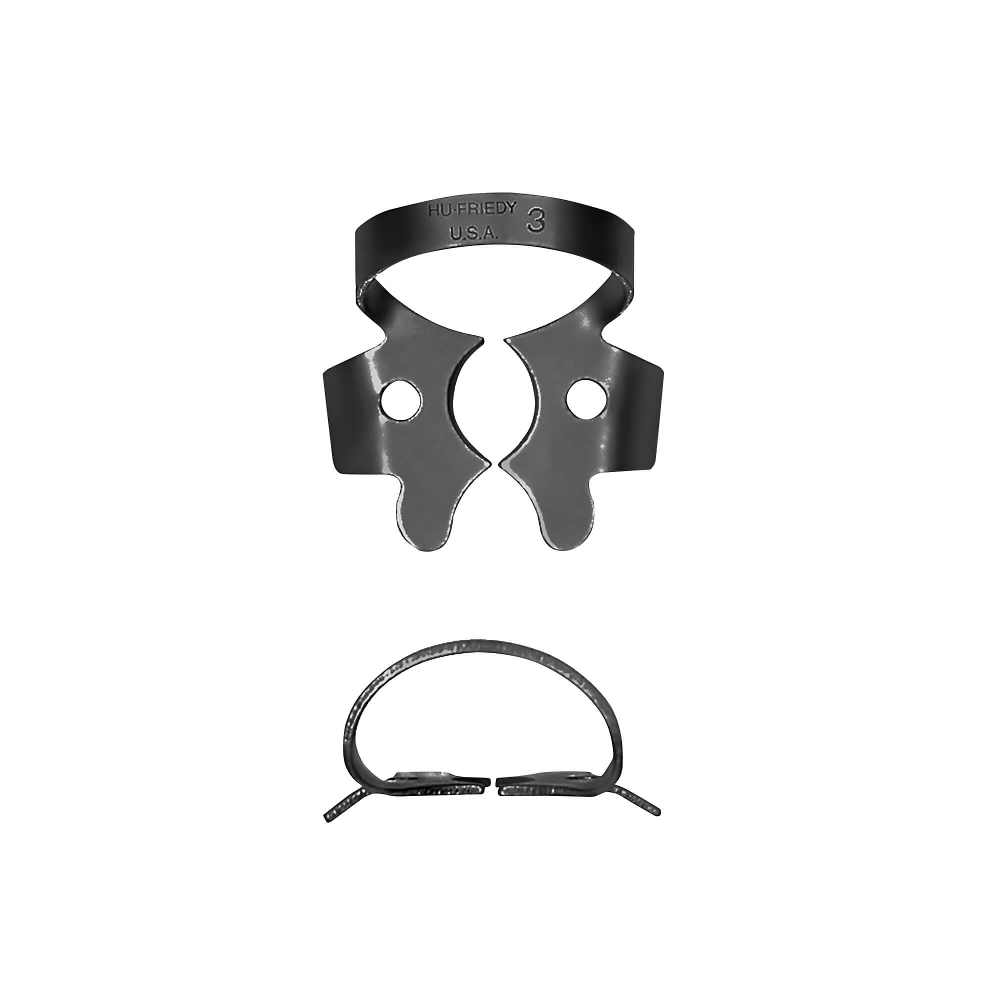 Clamp - #3 Rubber Dam, Black Line