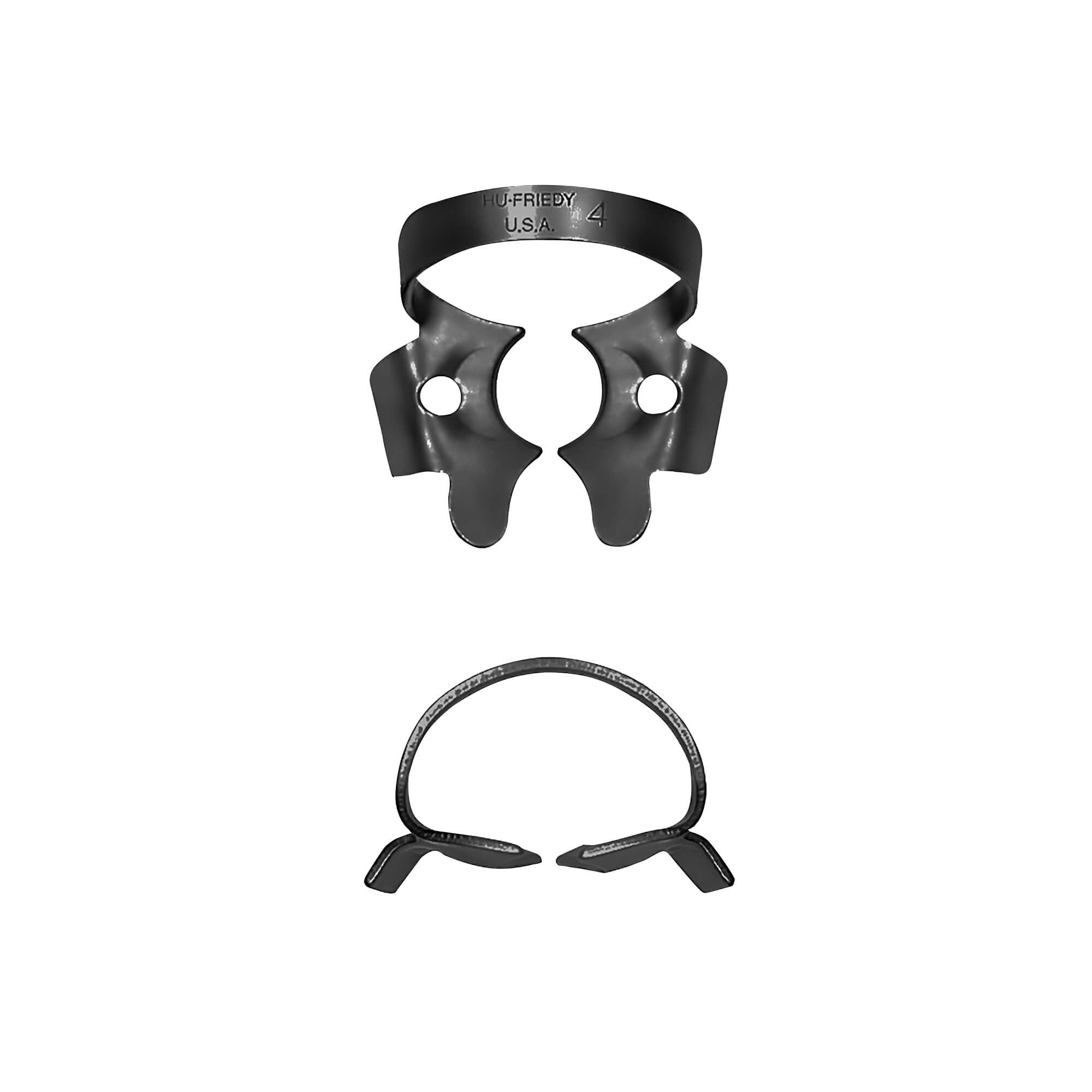 Clamp - #4 Rubber Dam, Black Line
