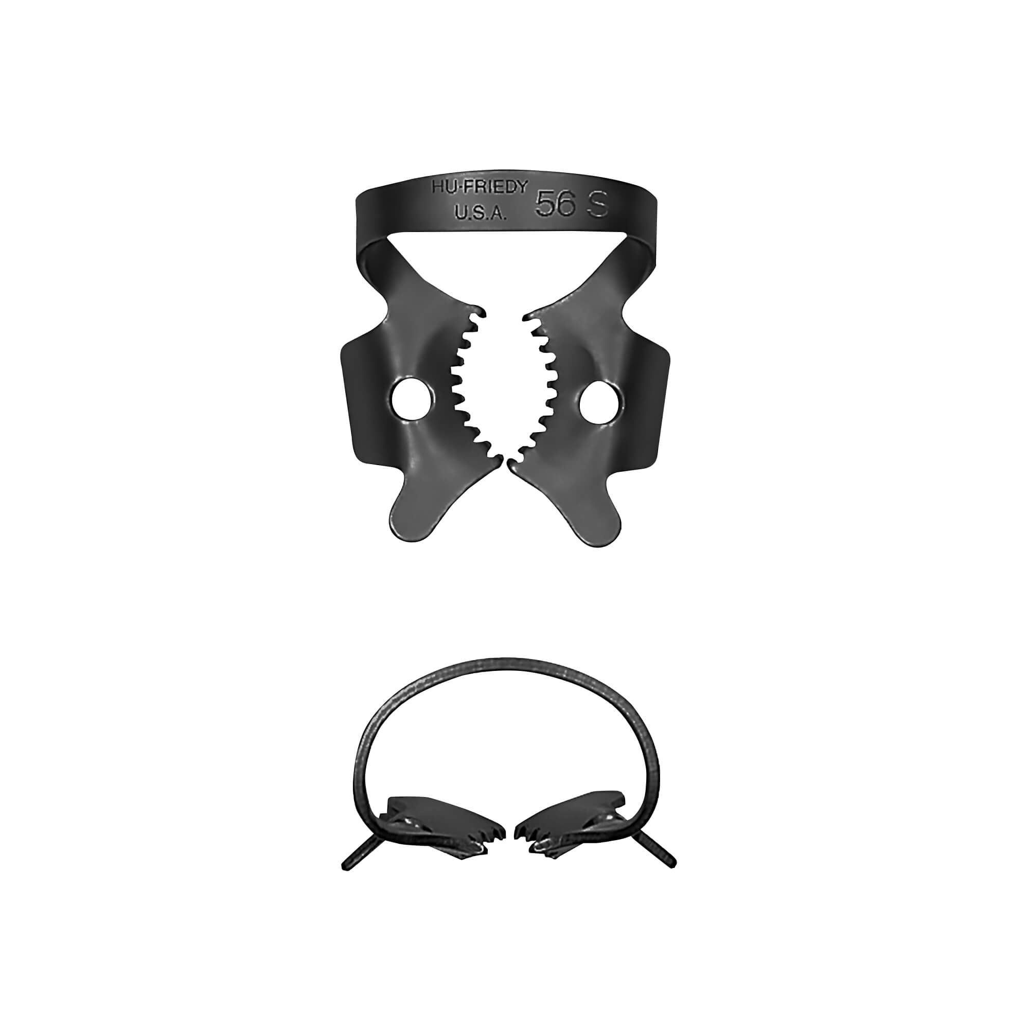 Clamp - #56S Rubber Dam, Black Line