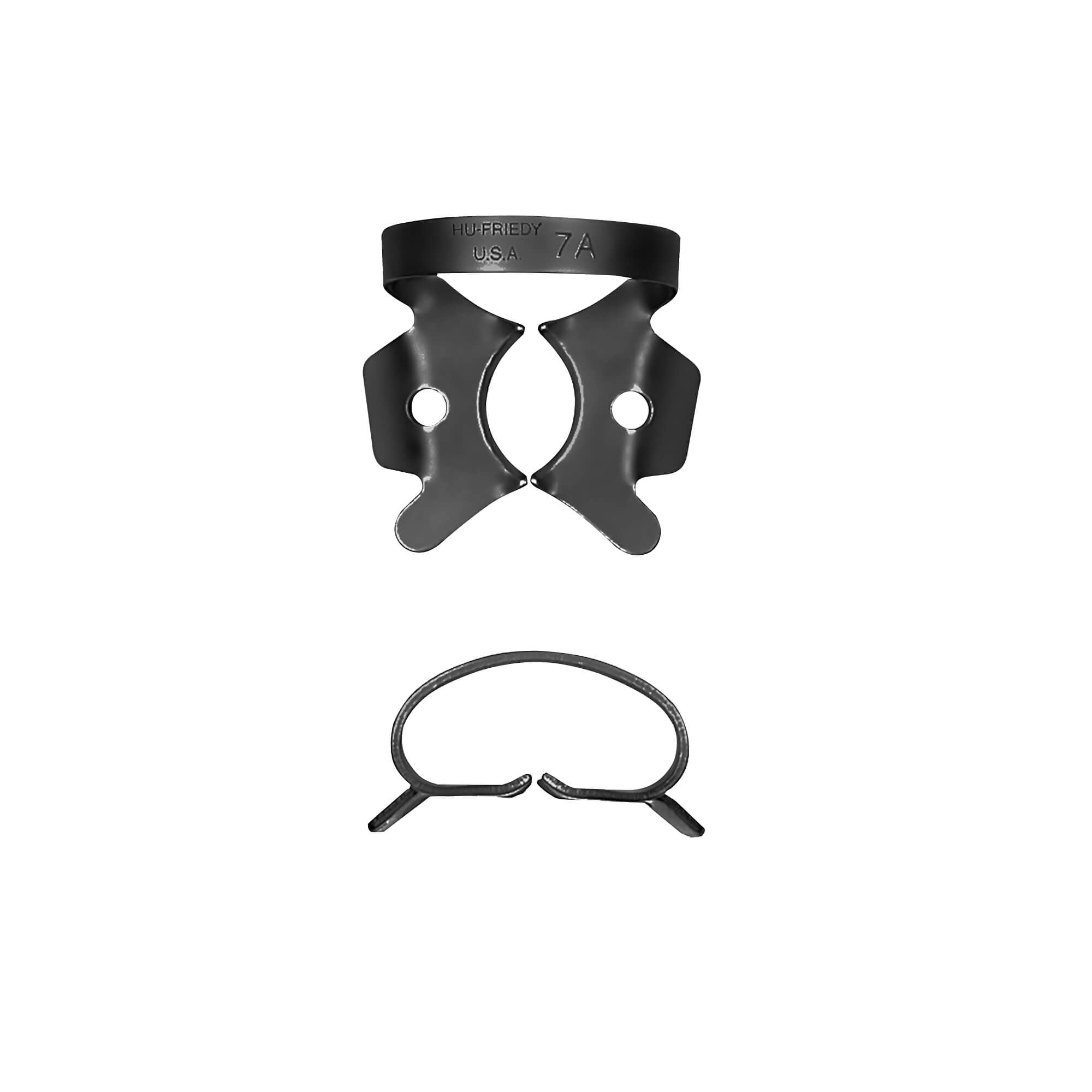 Clamp - #7A Rubber Dam, Black Line