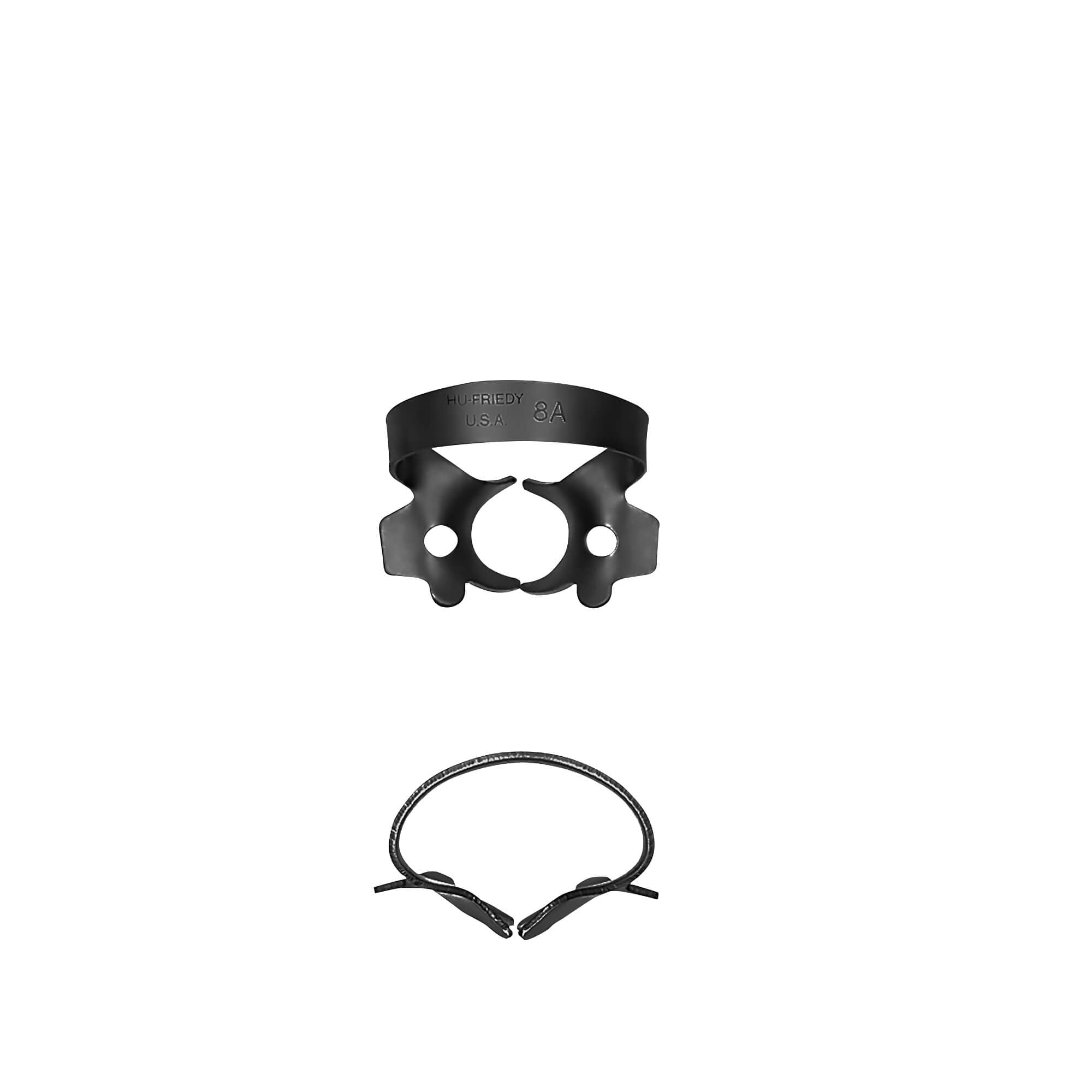Clamp - #8A Rubber Dam, Black Line