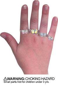 Rings - Childrens Butterfly Assorted (36)