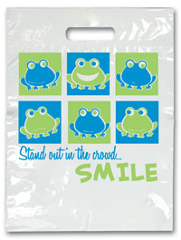Bags - 2 Color Stand Out Small 7.5x9 (100)