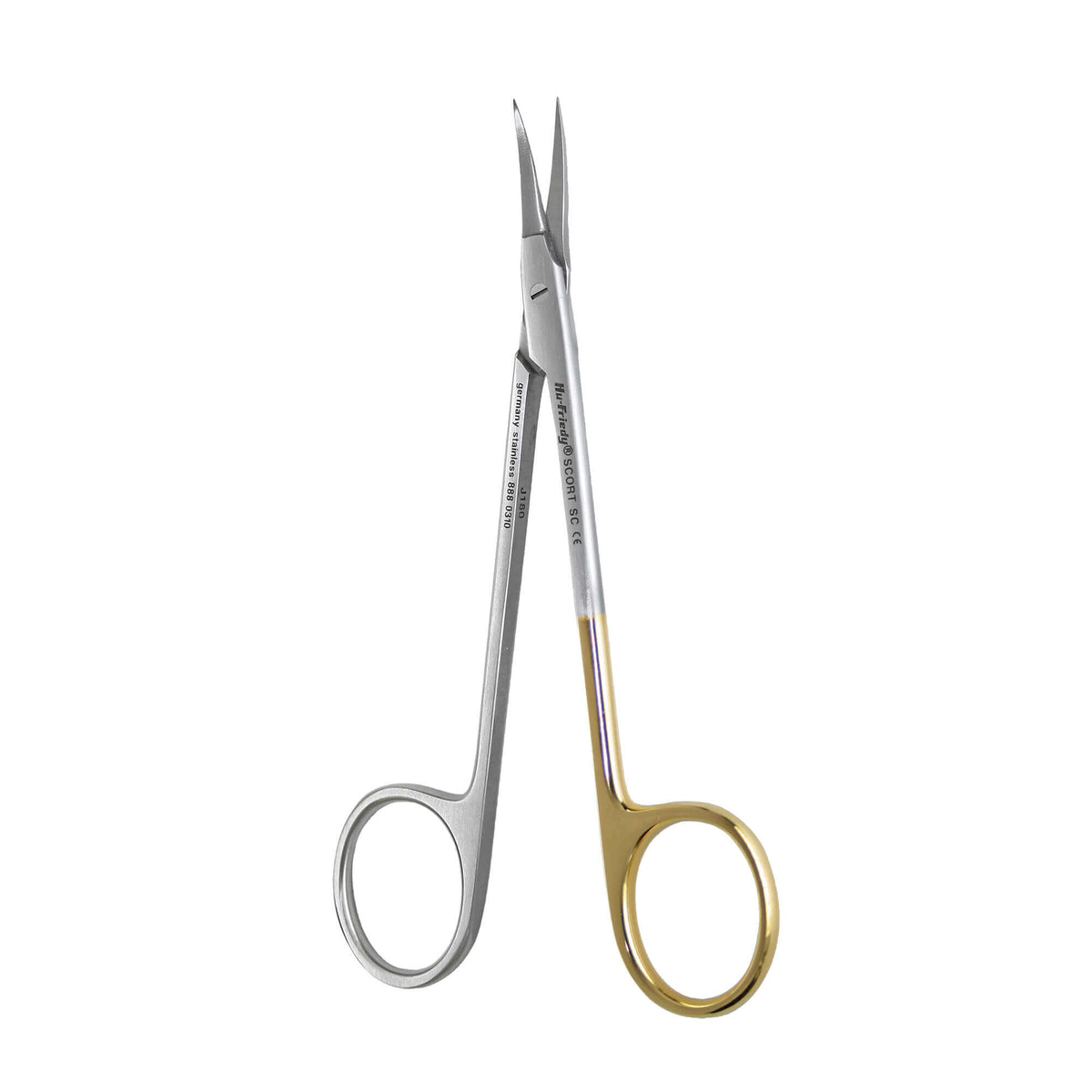 Cortellini Scissors, 12cm Curved