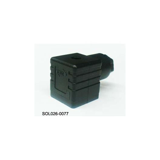 2340E Connector, 2 Contacts, 24V Sol026-0077