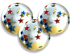 Toys - Ball Stars Hi-Bounce 32MM Assorted (100)