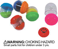 Toys - Refill Vending Smile Face Poppers (250)