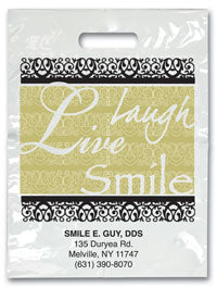 Bags - 2 Color Fancy Laugh Imprnt 7.5x9 (500)