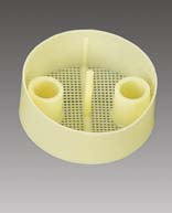 DISPOSABLE TRAPS (Yellow Color) (144pcs/Box) Fits A-Dec Models with Metal Canister (Diameter 2 ¼")