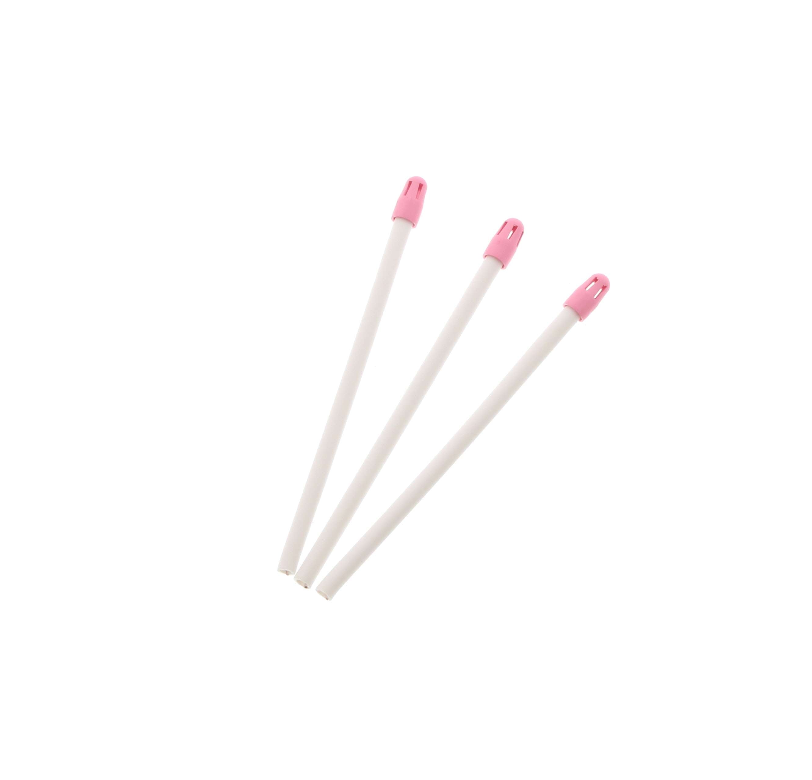 Crosstex - Saliva Ejector Comfort Plus Bubblegum Scented, White/Pink, 100/Pkg.