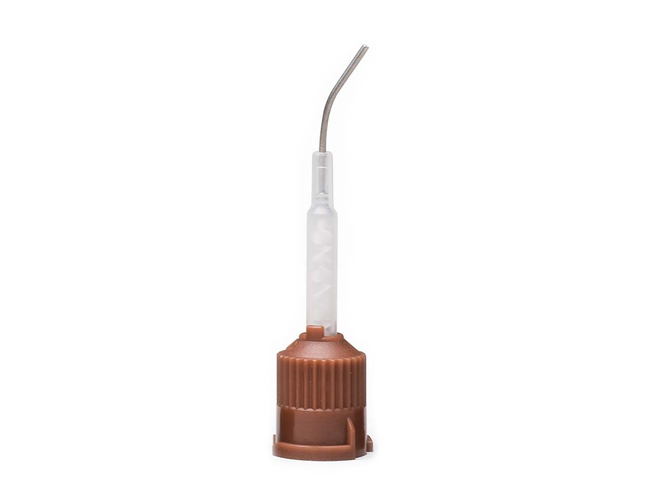 Activa Automix Tips, clear, with bendable 20-gauge metal cannula- pkg of 50