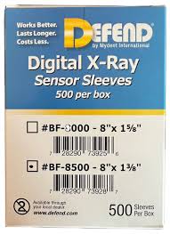 DEFEND® Digital X-Ray Sensor Sleeves 500/BOX