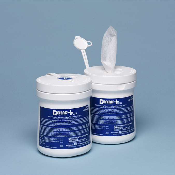 Disinfecting / Deodorizing / Cleaning Wipes - 160/Can