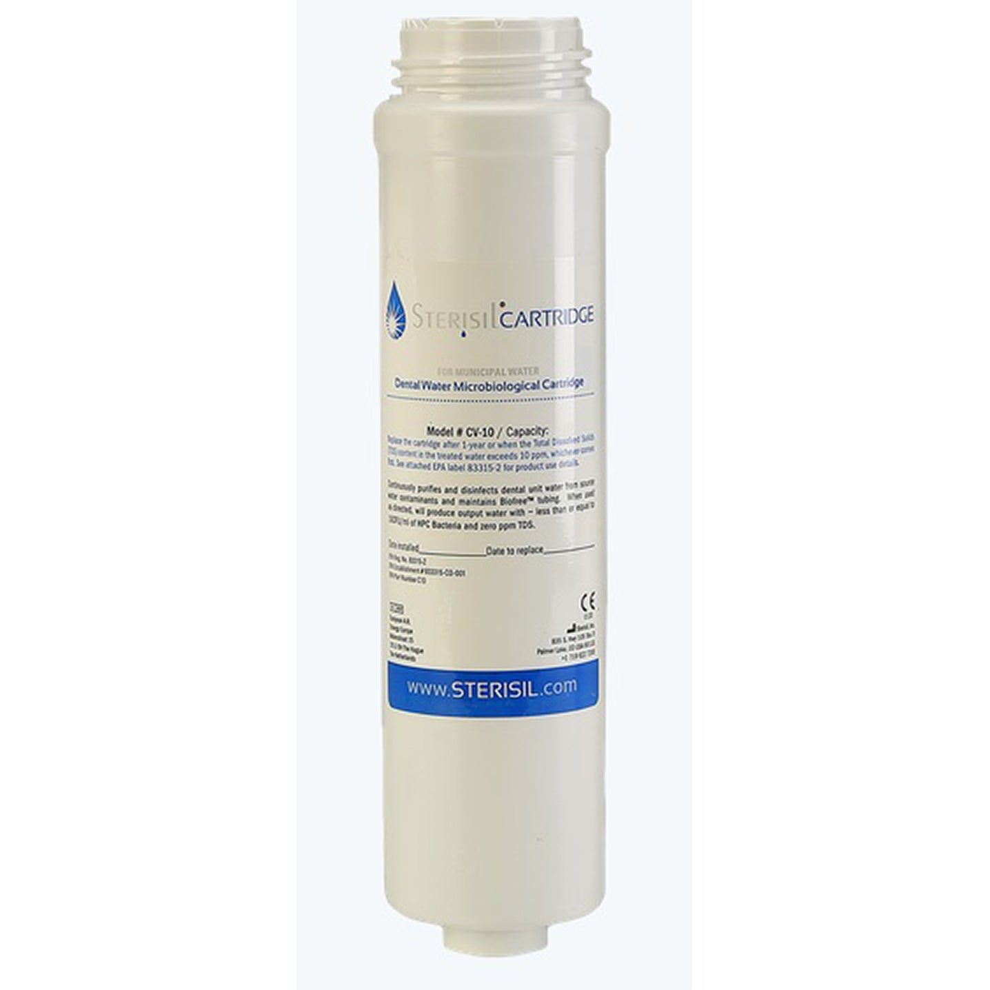 Dental Water Microbiological – Valved Cartridge
