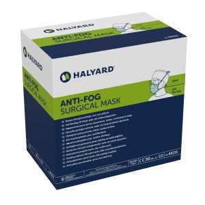 Surgical Mask Anti-fog Tie Closure Green (50/box)