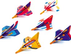 Toys - Plane Mini Star Gliders Assorted (72)