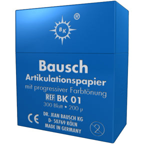 Articulating Paper BK-01 Blue (300) - Bausch