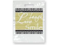 Bags - 2 Color Fancy Laugh Large 9x13 (100)