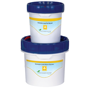 Lead Apron Bucket—2 Aprons Max
