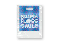 Bags - 2 Color Brush Tile Small 7.5x9 (100)