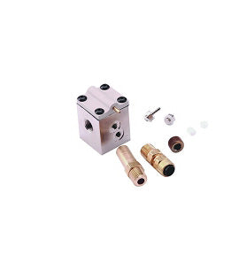 DCI #7119 - Dual Master Shut-off Valves - with double-barb cap