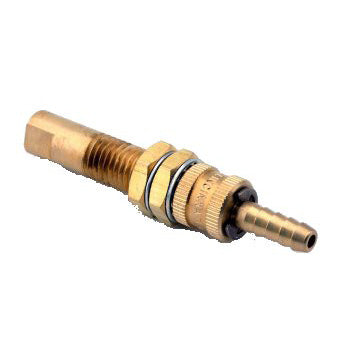 Dci #0007 - 1/16" X 10/32 In-Line Quick Disconnect W/Shut-Off