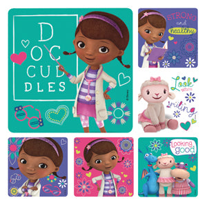 Stickers -  (100pk) Doc McStuffins