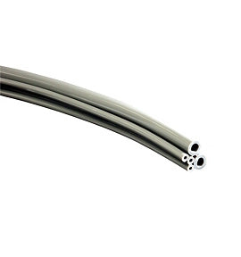 Dci #512 - Polyurethane Gray Straight 5-Hole Foot Control (Per Ft)