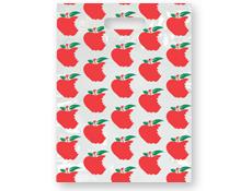 Scatter Bag - Apples Clear 7x10 (100)