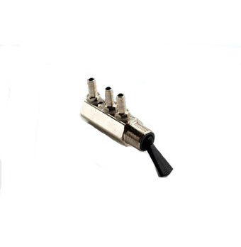DCI #7842 - Cartridge Valve - Toggle Routing Valve - Black  (For small barbs, please note this at the end of your order. They will be customized.)