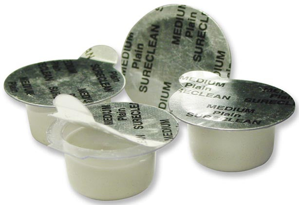 Sure Clean Prophy Paste - Plain Medium W/O Fluoride - 100/Box ***CASE OF 18***