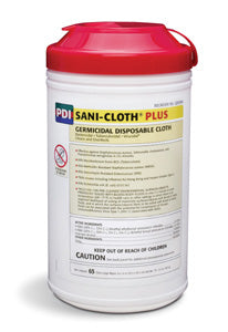 Sani-Cloth Plus Disinfectant/Cleaner Cloth Large 15% Alcohol (160)