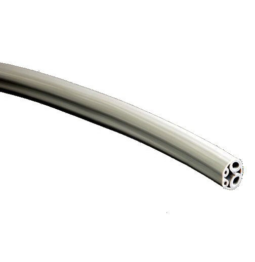 Dci #435Ct - 4-Hole Handpiece Tubing Asepsis Style, Dark Surf, Coiled W/Connector