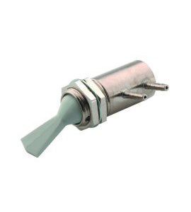 Dci #7156 - Toggle On/Off Valve Side Port "Round Body" - Gray