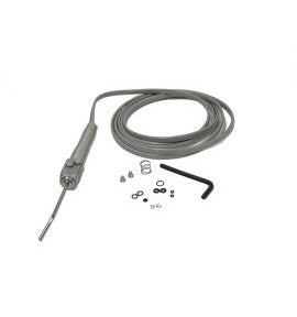 DCI #3459 - Quick-Clean Continental Syringe, w/Gray Straight Tubing (7')