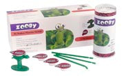 Zooby Fluoride Varnish Turtle Melon 5% Sodium - 100/Box