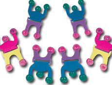 Toys - Sticky Ninja Crawler 1.5"L Assorted (72)