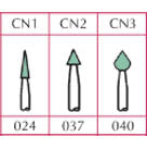 Dura-Green Stone - Shape CN - 12/Pcs
