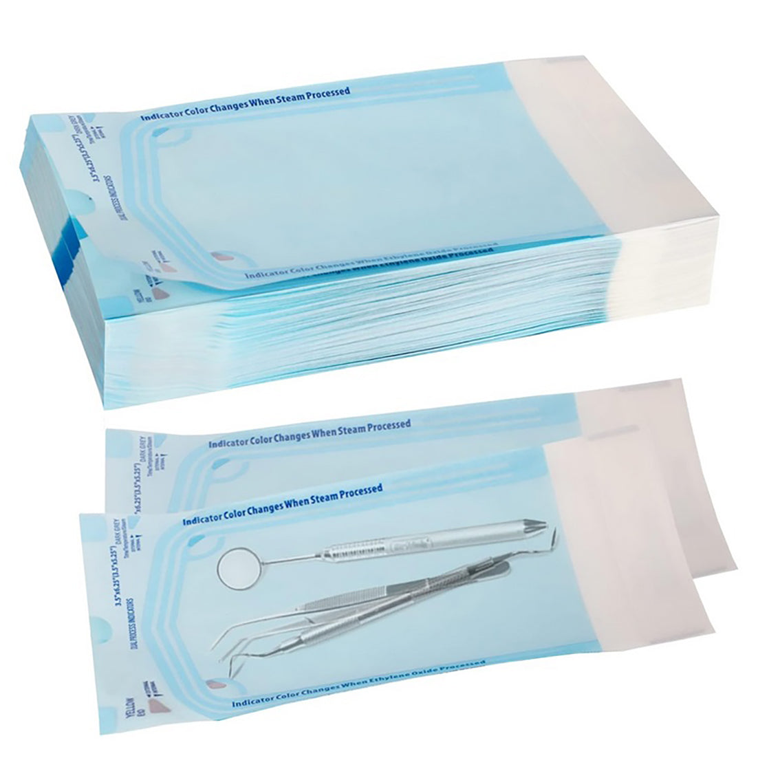 STERILIZATION POUCHES 2.25x4 200PCS/BOX