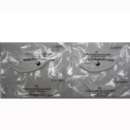 Platypus Orthodontic Flosser - Patient Sampler - 75 - 3 Packs
