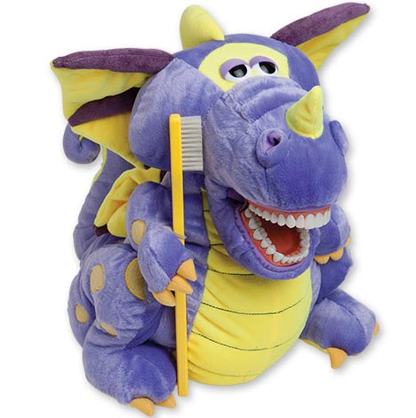 Office Puppets - Dental Dragon 15"-17"H