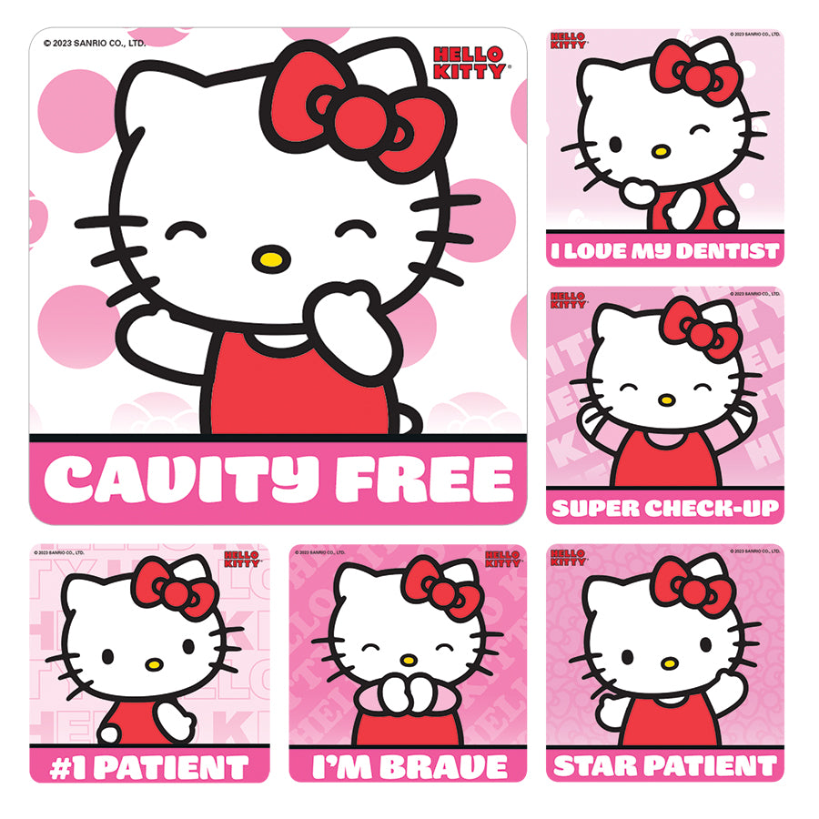 Stickers - Hello Kitty Dental Stickers