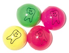 Toys - Poppers Neon Teeth Assorted (48)