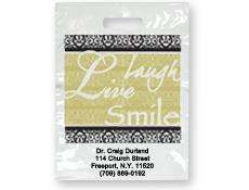Bags - 2 Color Fancy Laugh Imprint 9x13 (500)