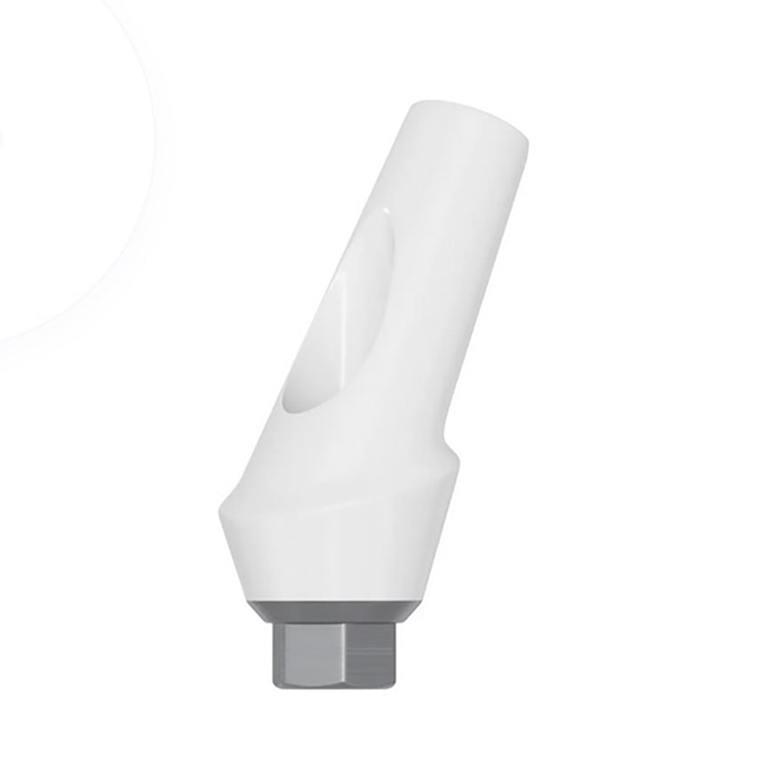 25° Angulated Zirconia Anatomic Abutment 5.2mm - Internal Hex 2.42